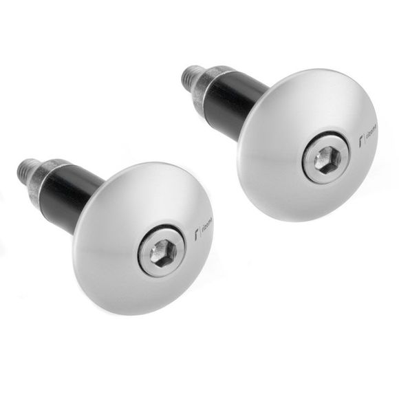 Rizoma Universal Handlebar Ends - GreyRef: RZ0228