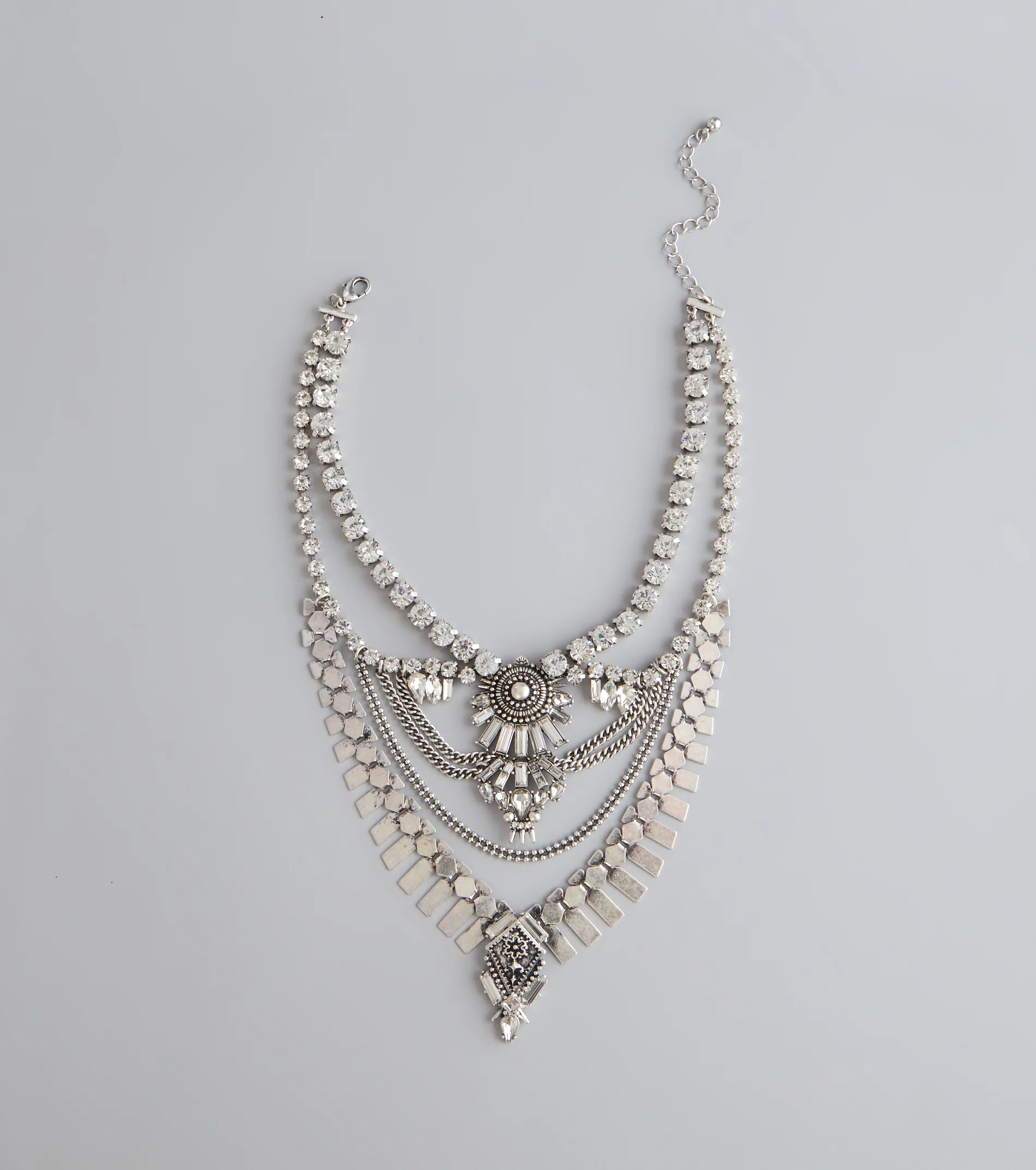 Free Spirit Stunner Layered Statement Necklace