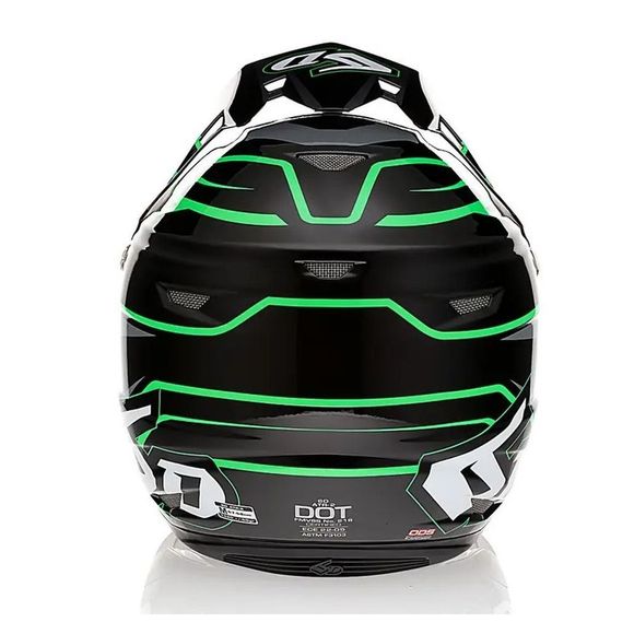 Casque cross 6D Helmets ATR-2 PHASE 2024 - Noir / VertRef : DH0031