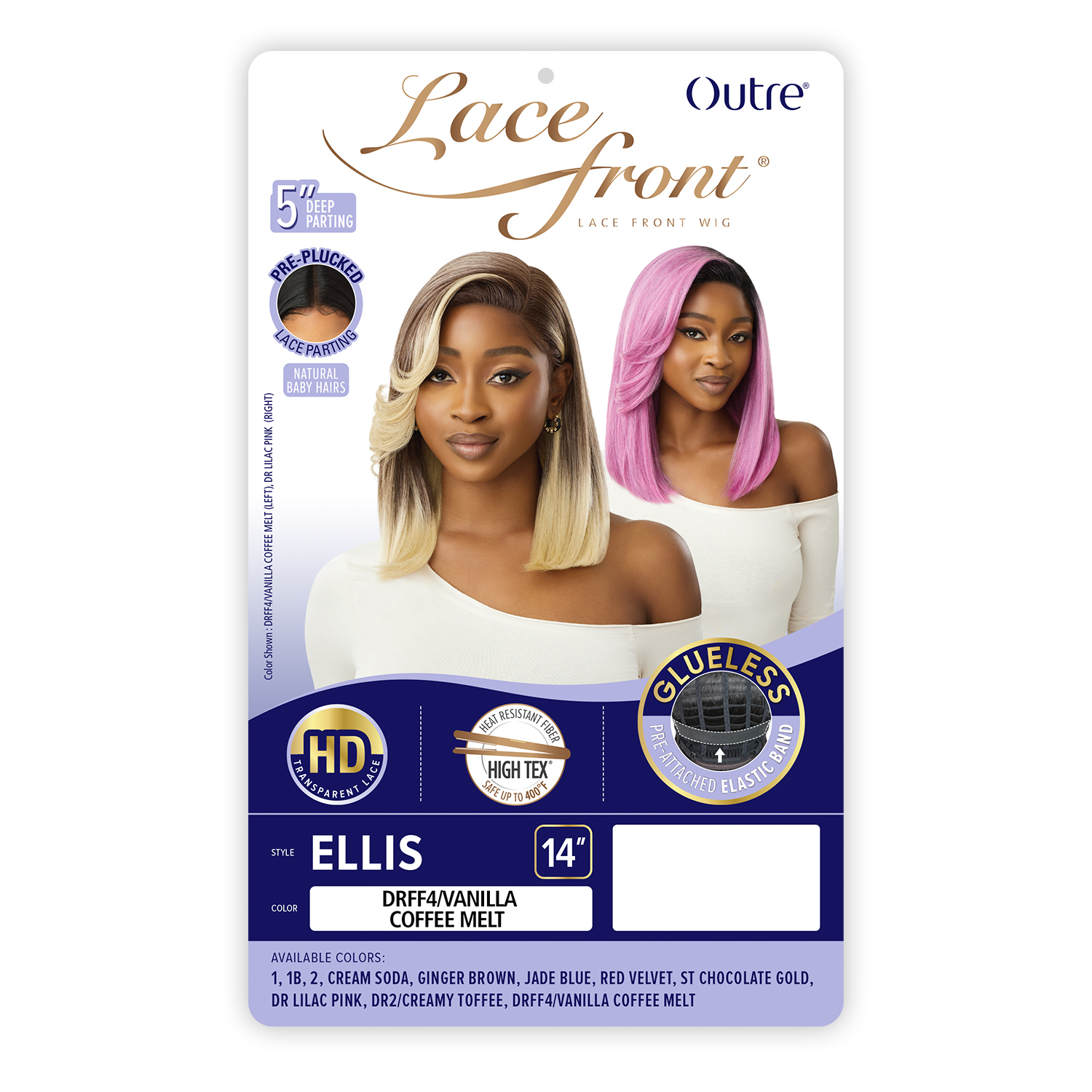 Outre HD Lace Front Wig Glueless Ellis