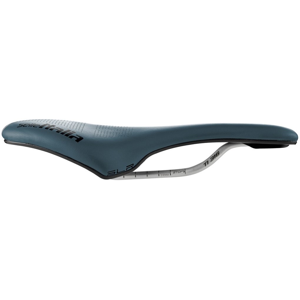 Selle Italia SLR Boost Gravel Saddle - Superflow | TI 316 - S3 | blue