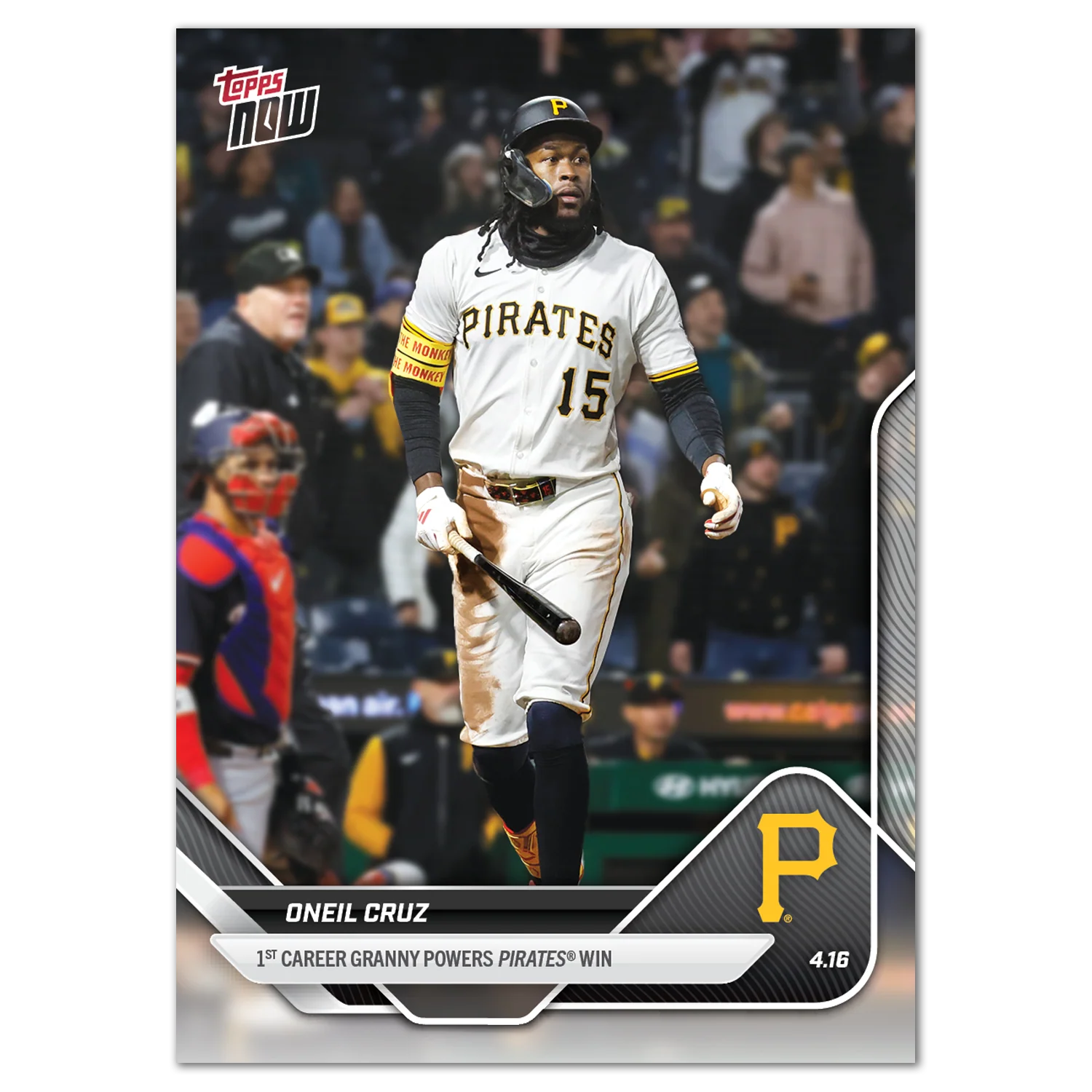 Oneil Cruz - 2025 MLB Topps NOW® - Card 75