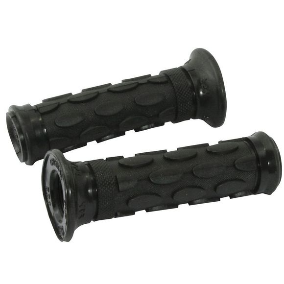 Bike It YPR RACING OVAL RAISED Handlebar Grips Universal - BlackRef : BIK0884 / GRPBR028