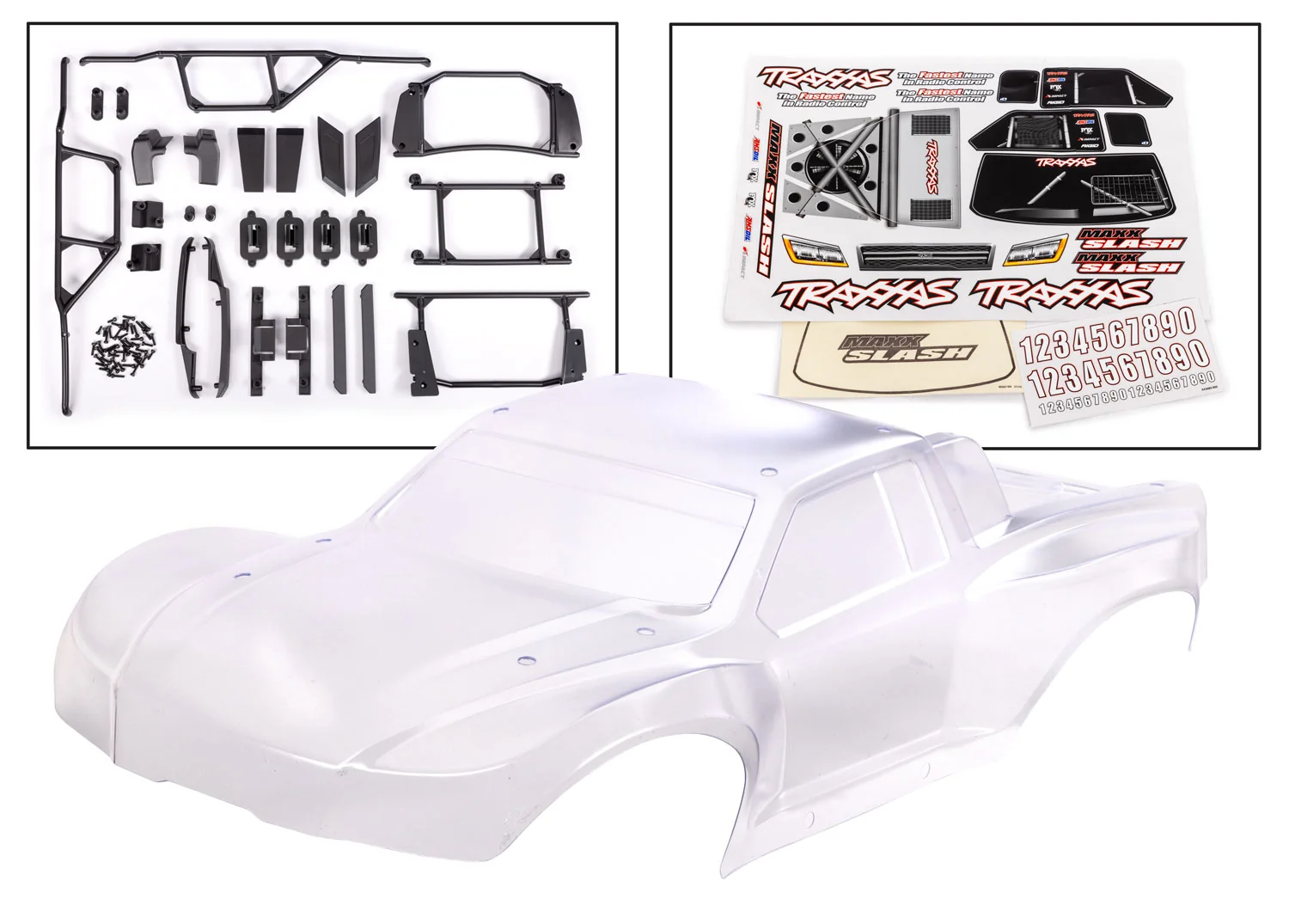 BODY MAXX SLASH CLEAR HD Traxxas #10211R