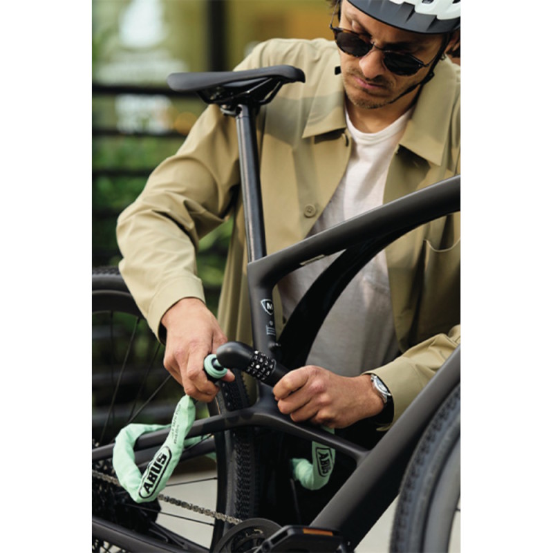 ABUS Tresor 6807C - 110 cm Chain Lock - sage green