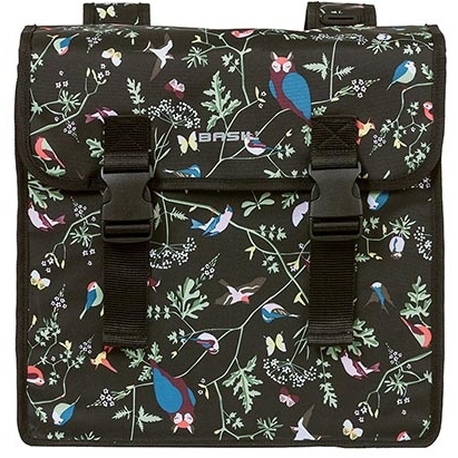 Basil Wanderlust Double Bag (Pair) - 2x17.5L - charcoal