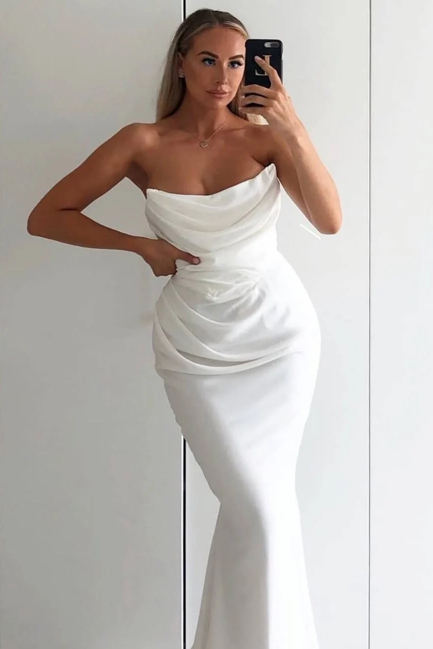 Claire white dress