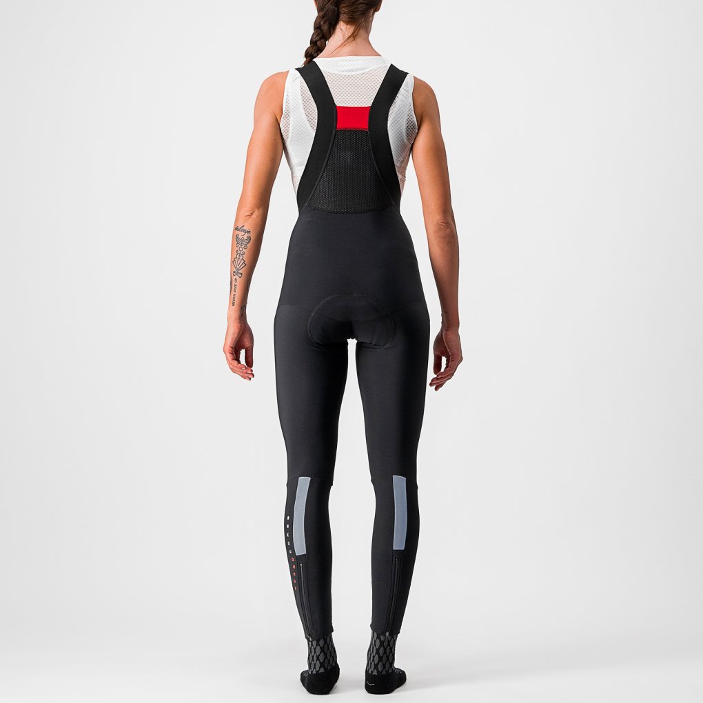 Castelli Sorpasso RoS W Bibtights Women - black/reflex 710