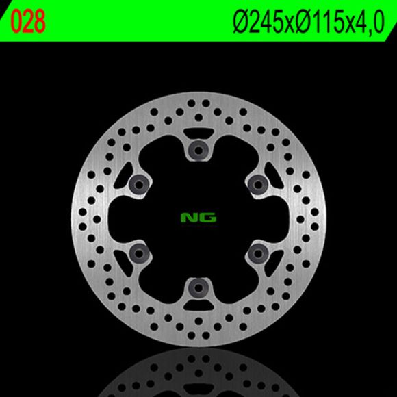 NG Round Fixed Brake DiscRef: NGD00015A / 1023837