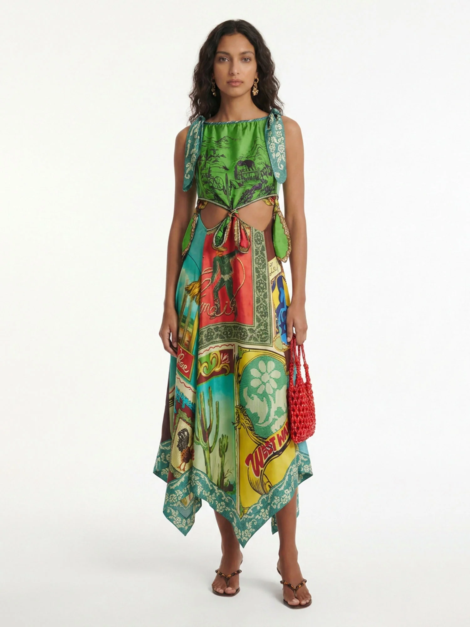 Wild Story Midi Dress