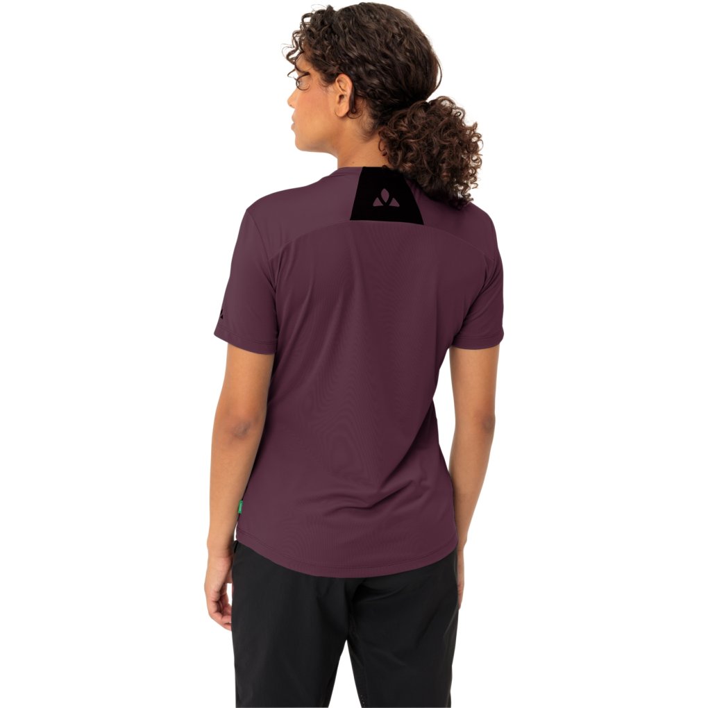 Vaude Qimsa Logo Shirt Women - cassis