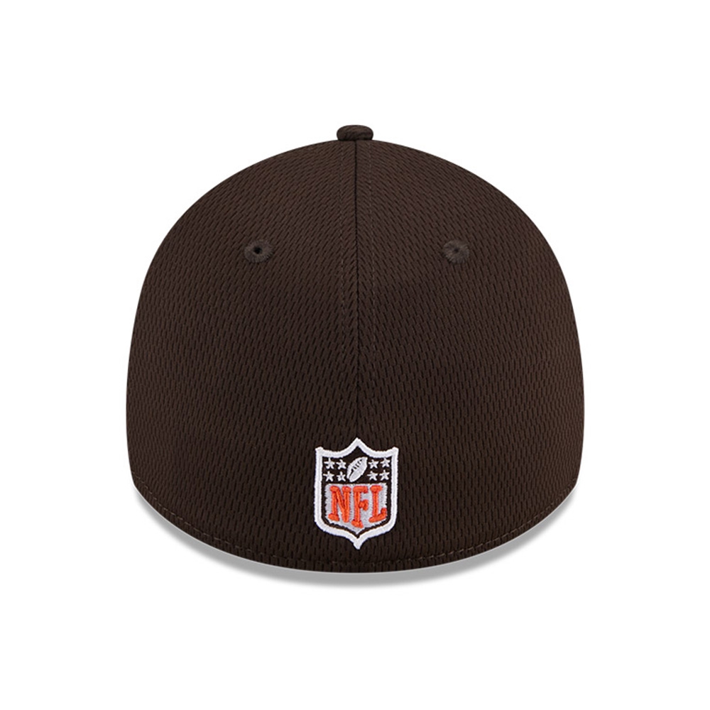 Cleveland Browns 2024 NFL Draft New Era 39THIRTY Flex Cap Brown