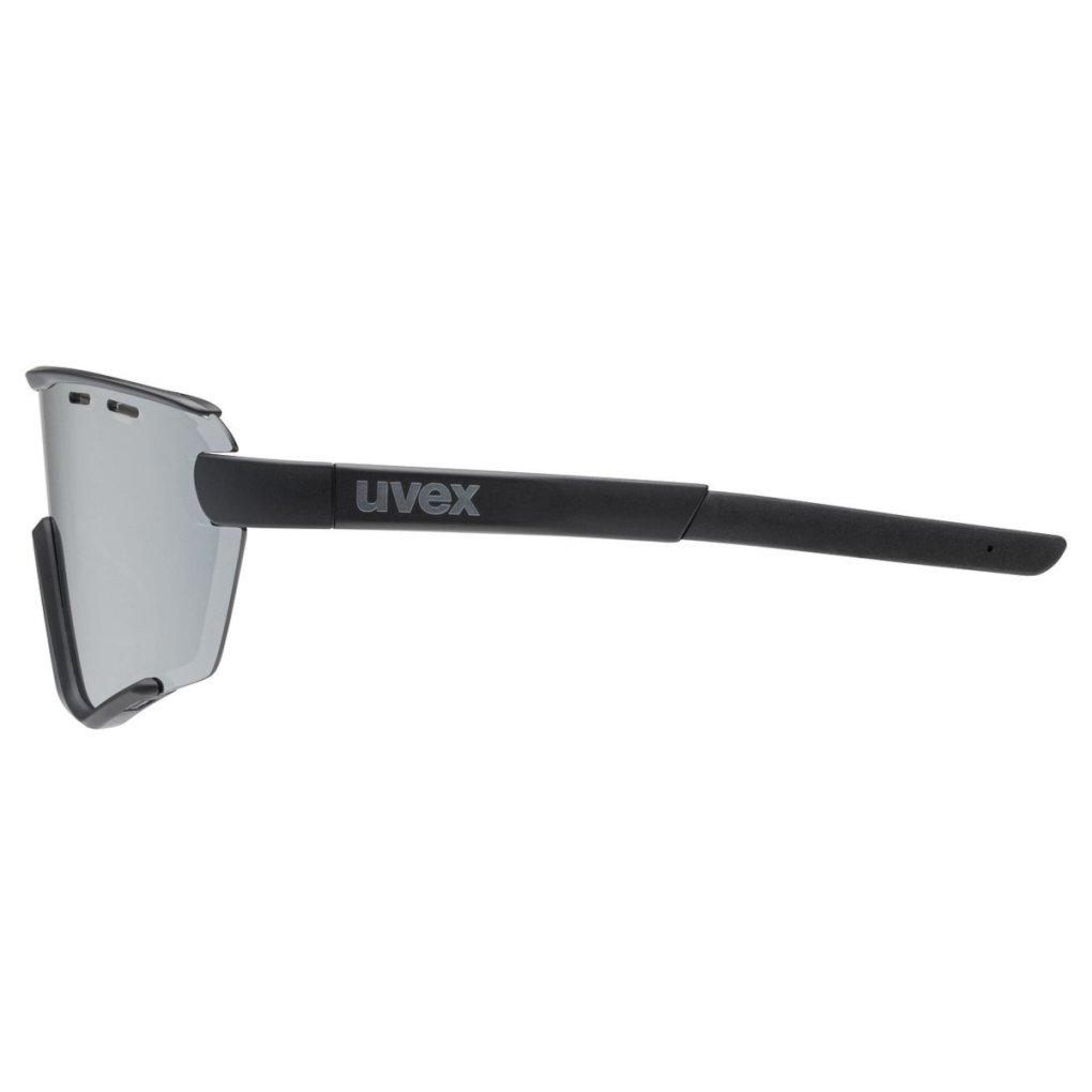 Uvex sportstyle 236 small Set Glasses - black matt/mirror silver + clear