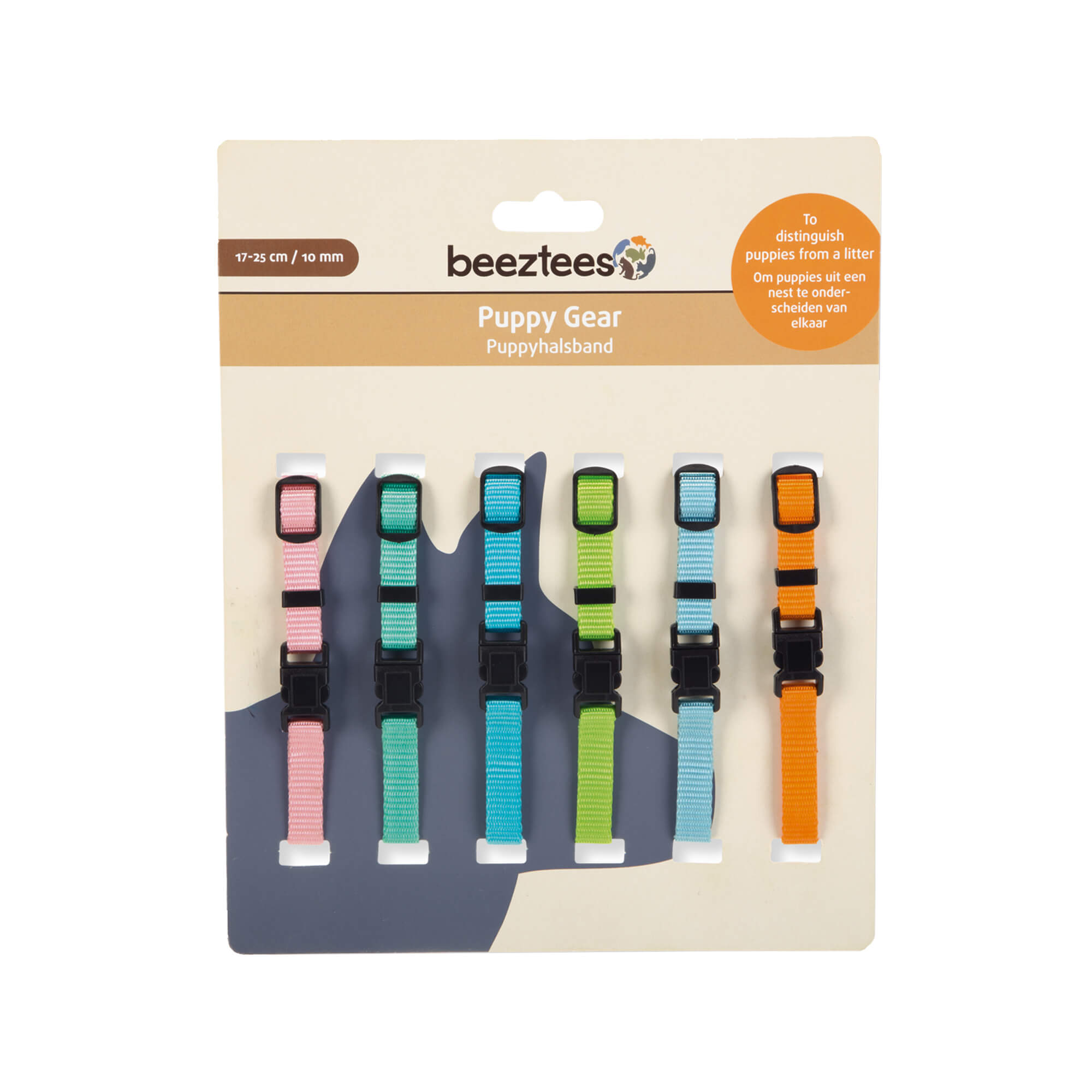 Beeztees Puppy Collar - 17-25 cm