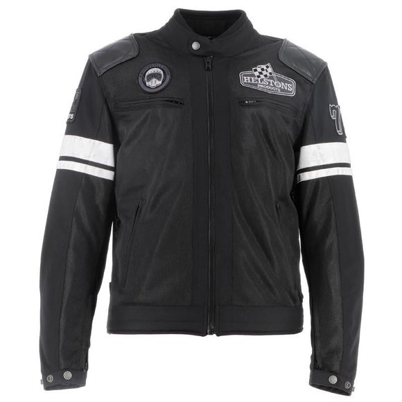 Helstons REVOLTE AIR Motorcycle Jacket - BlackRef: HS1066