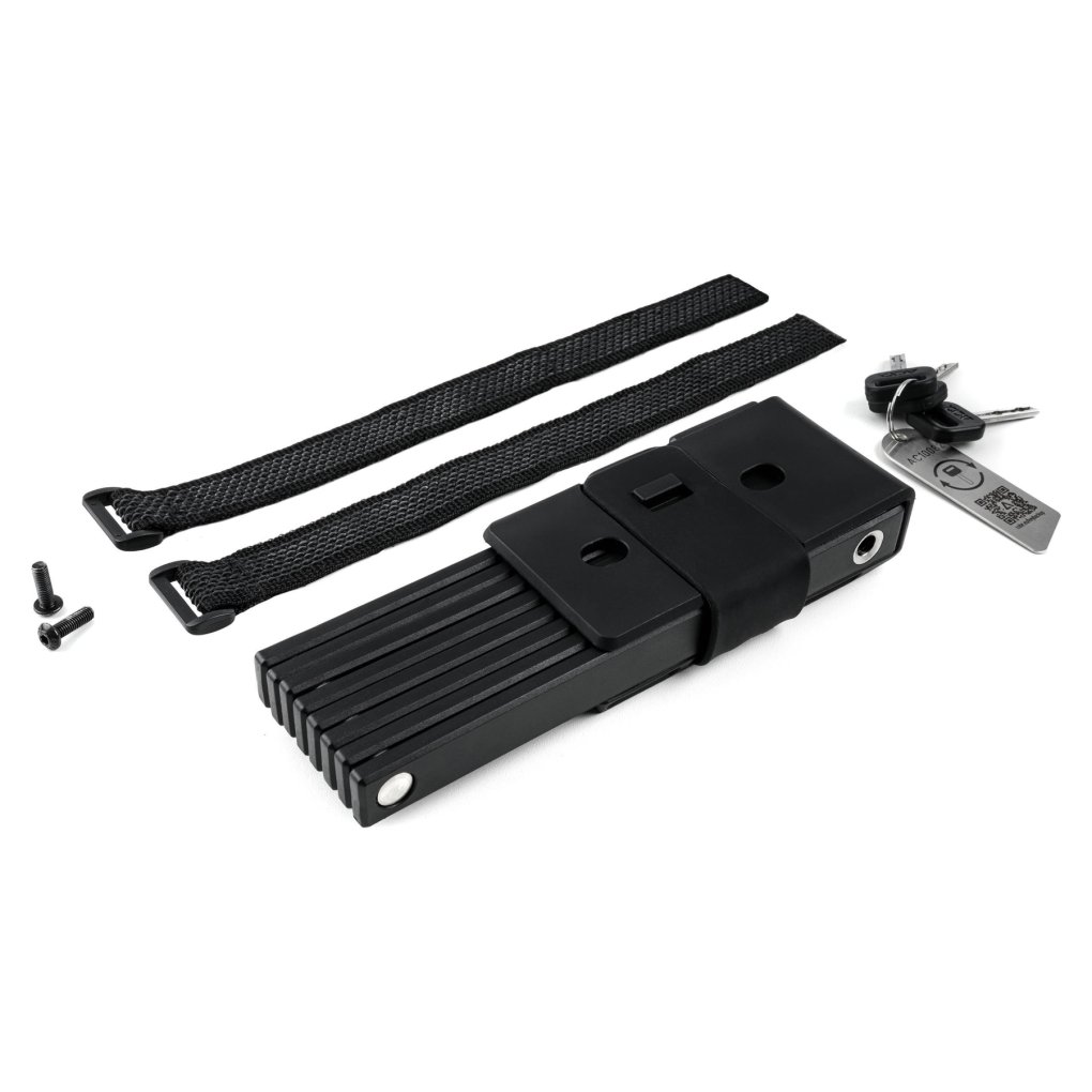 ACID RIGID PURE Folding Lock - 120 cm - black