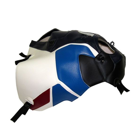 Bagster tank mat MARINE WHITE/MATTE BLACK GRAIN/GITANE DECO/DARK RED DECORef: 1791A