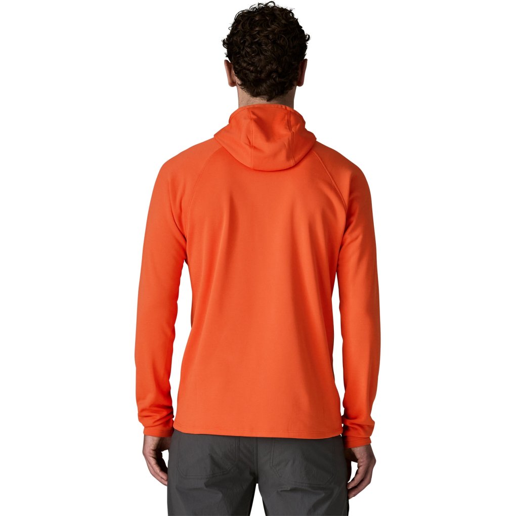 Patagonia R1 Ultralight Hoody Men - Coal Orange