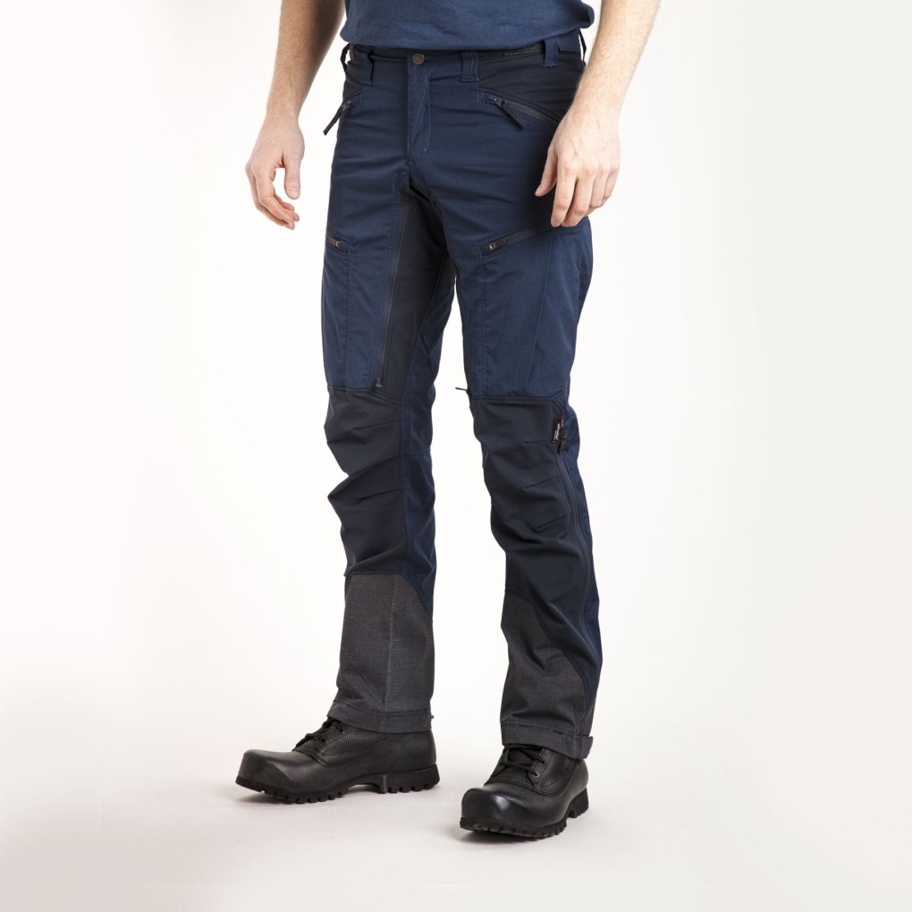 Lundhags Makke Hiking Pants Men - Short - Light Navy/Deep Blue 671