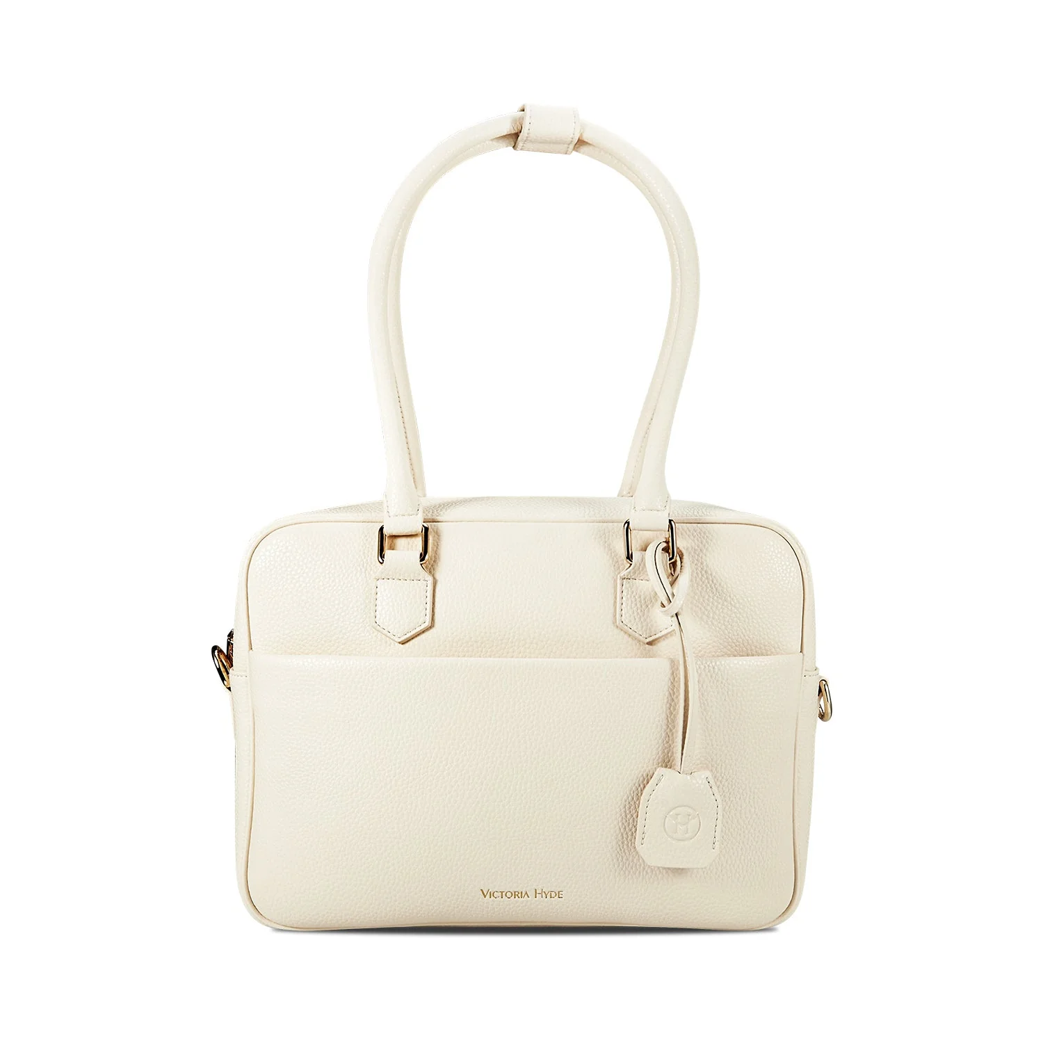 Business & Laptop Handbag Margaret Small Moon White