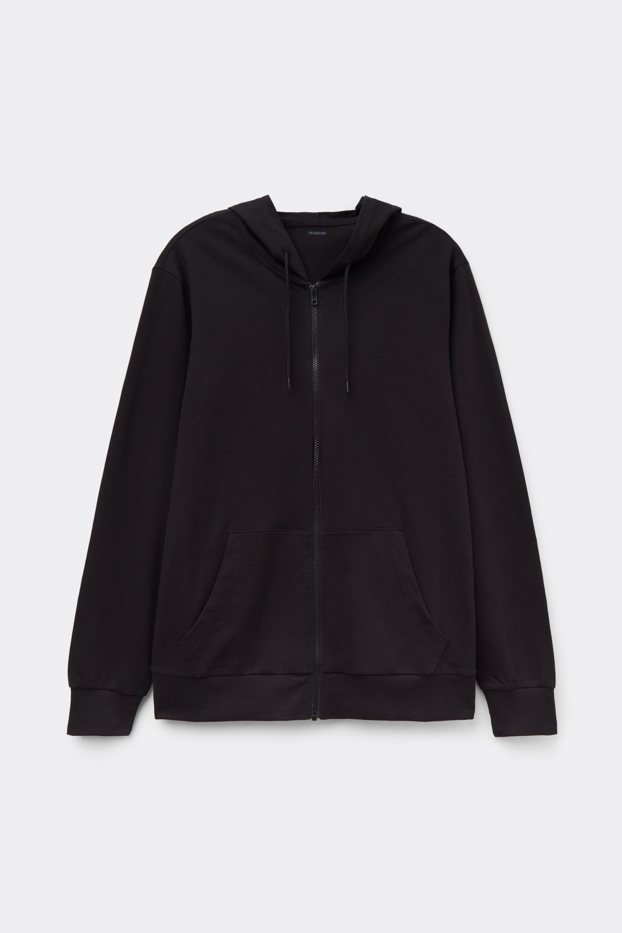 Long-Sleeved Zip-Up Hoodie