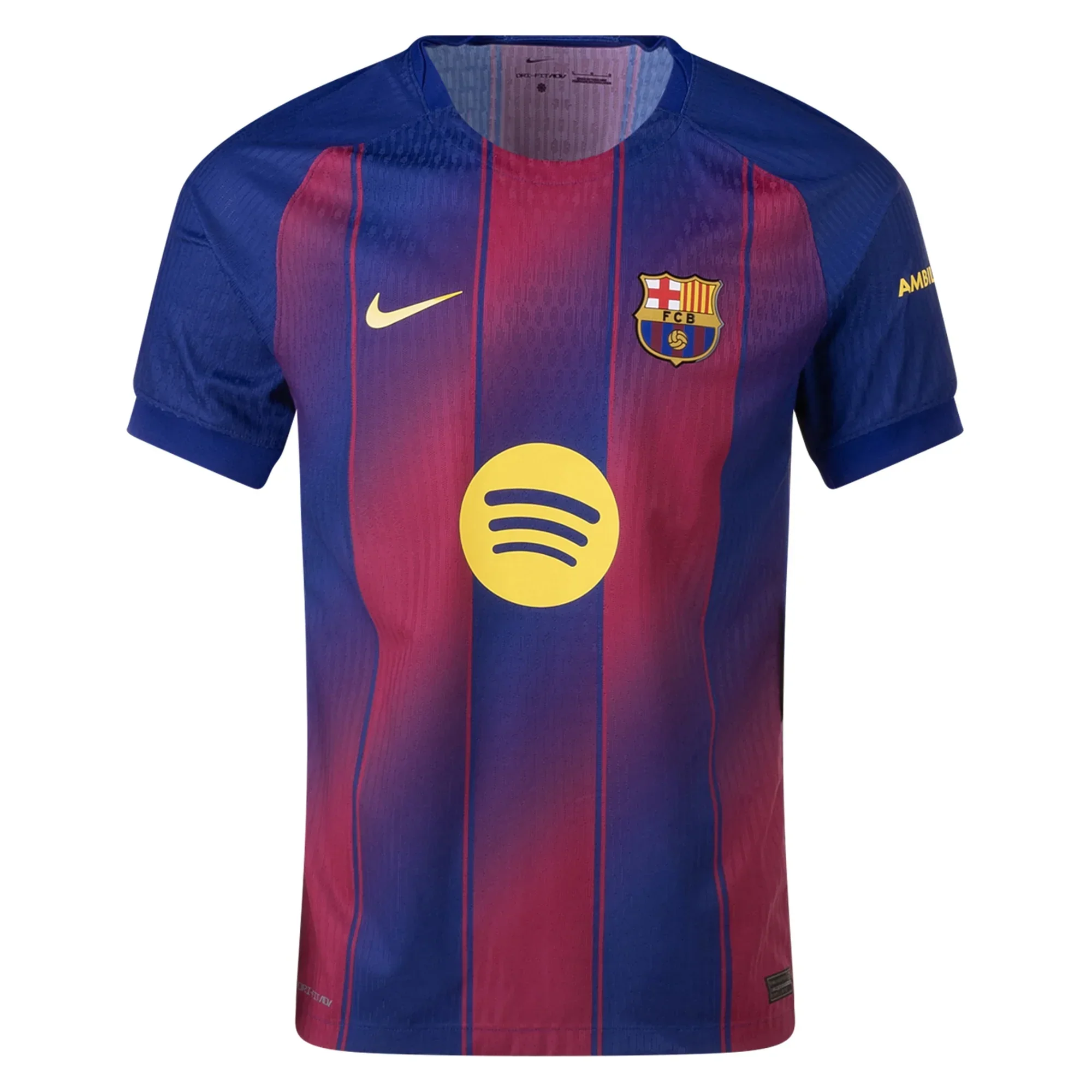Barcelona Authentic Home Jersey 25/26 (Deep Royal Blue/Midwest Gold)