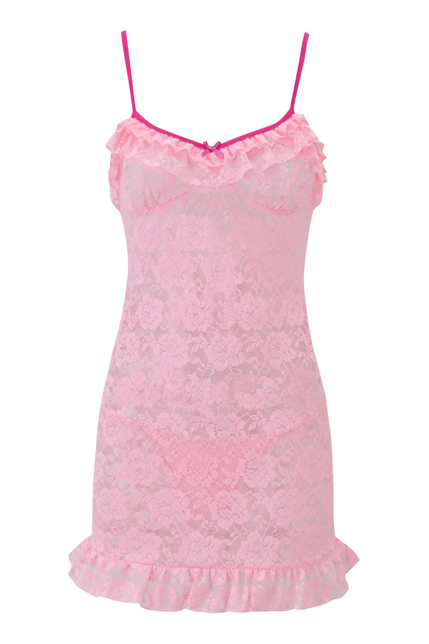 Dottie Slip Dress - Pink