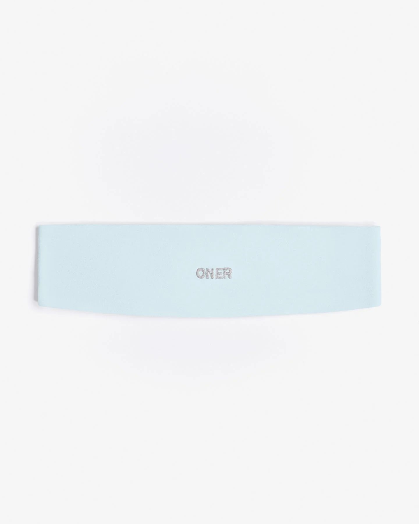 SoftMotion™ Headband with Grey Logo | Cloud Blue