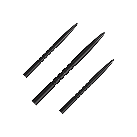 Shot Grip Point steel dart tips - Black