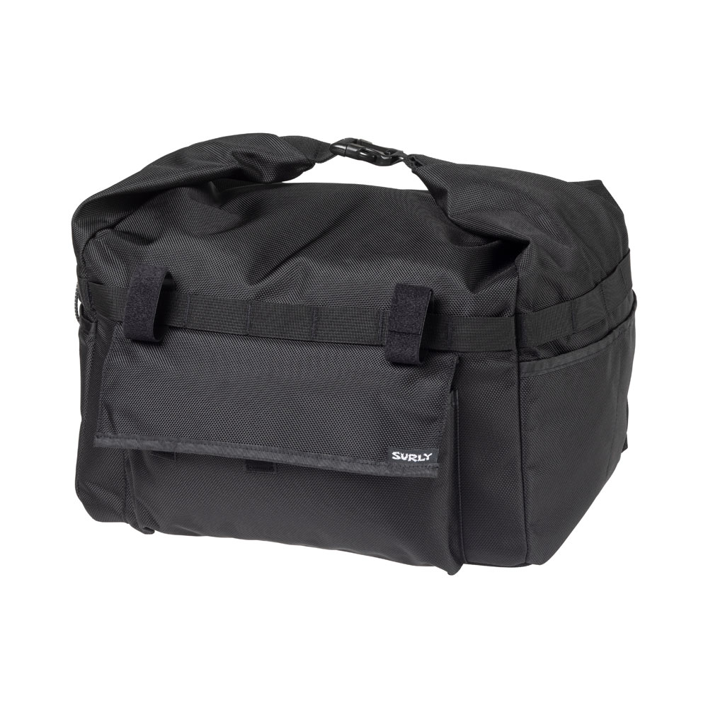 Surly PORTEUR HOUSE 2.0 - Front Rack Bag - black