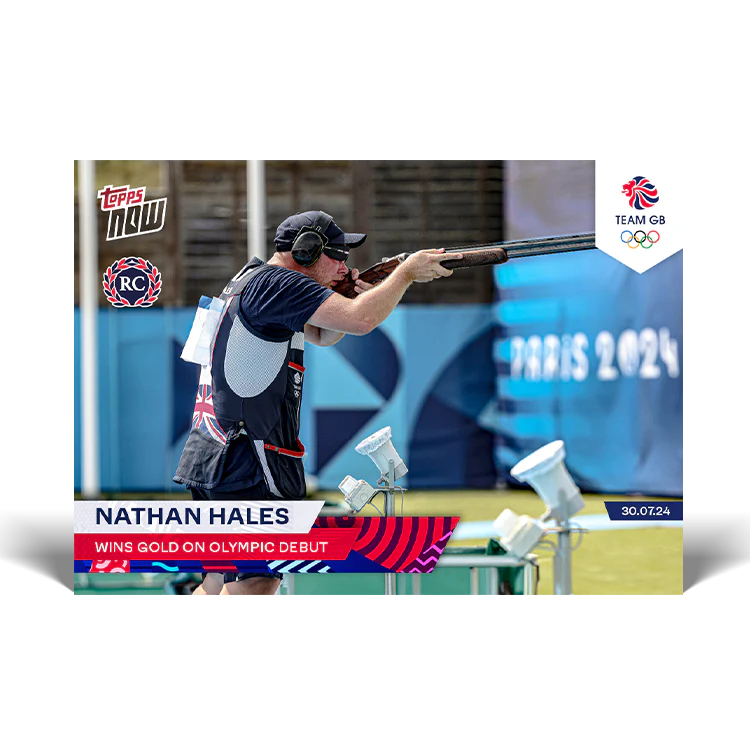 5 Card Bundle - 2024 Team GB TOPPS NOW® 8-12