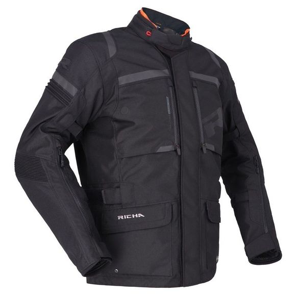 Motorcycle Jacket Richa Brutus Gore -Tex® - BlackRef: RC0945