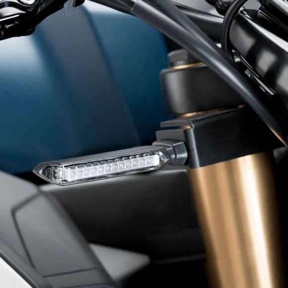 Puig Turn Signal Support COVERS FRONT HOLES - BlackHONDA 650 CB 650 R NEO SPORTS CAFE (RH02) - 2019 - 2023Ref: 3528 / 3528N