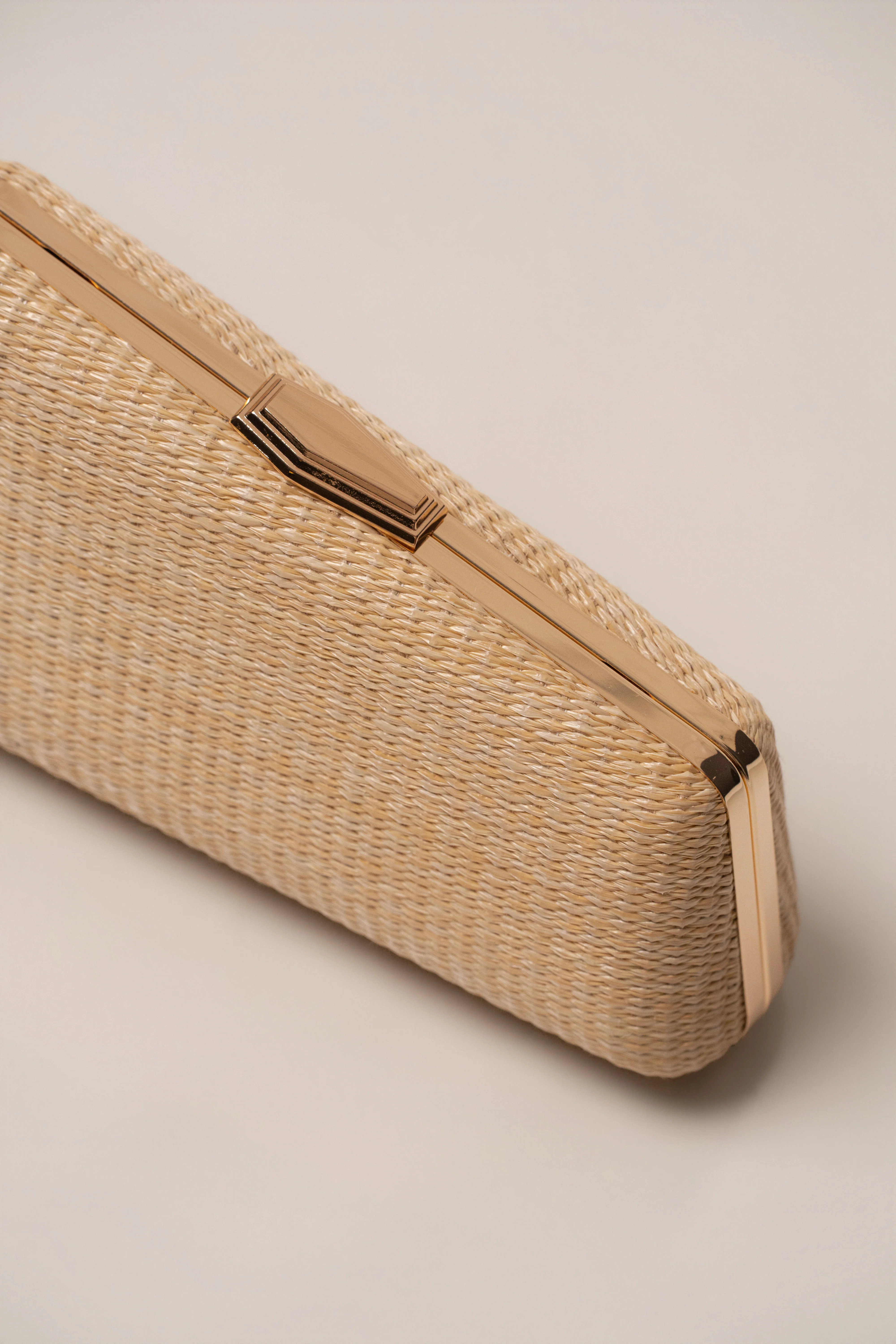 Natural Champagne Nights Clutch