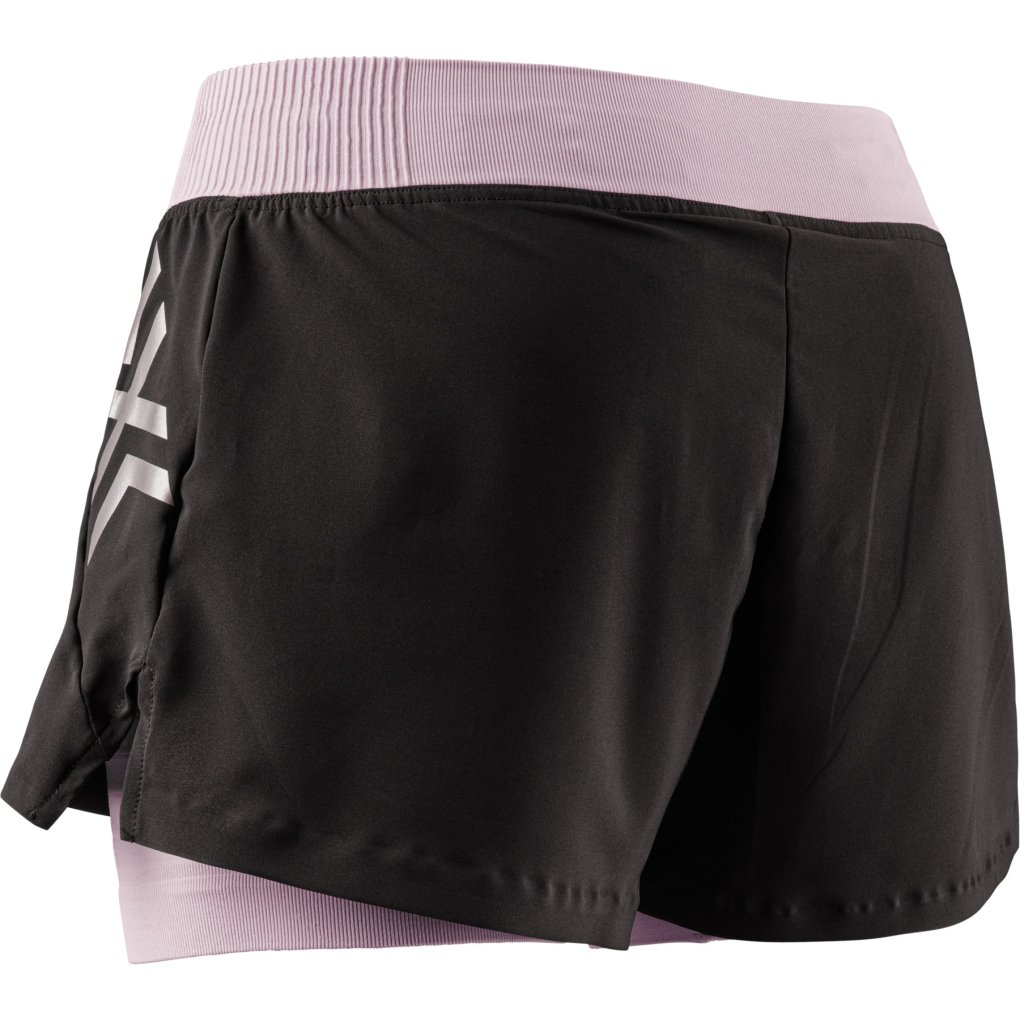X-Bionic Twyce Race 2-In-1 Shorts Women - pale lilac/grey