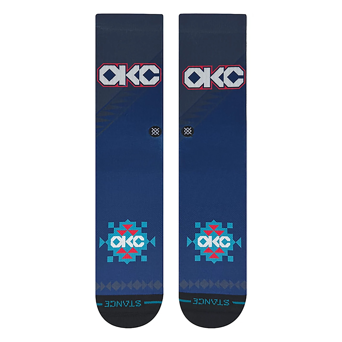 Oklahoma City Thunder 2025-26 NBA City Edition Crew Socks