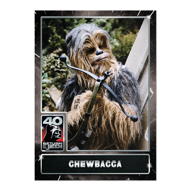 2023 Topps Star Wars: Return of the Jedi™ 40th Anniversary Card #7 - Chewbacca - Topps UK