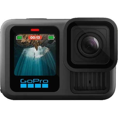 GoPro HERO13 Black Specialty Sport Bundle - Action Camera + SD Card + Case