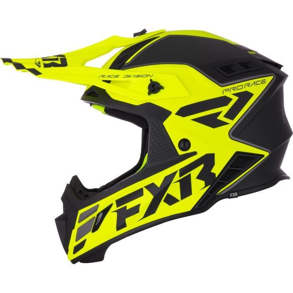 Casque cross FXR HELIUM 2026 - Jaune / NoirRef : FXR1758