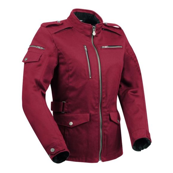 Segura LADY LEYTON Motorcycle Jacket - RedRef: Sg1380-C179