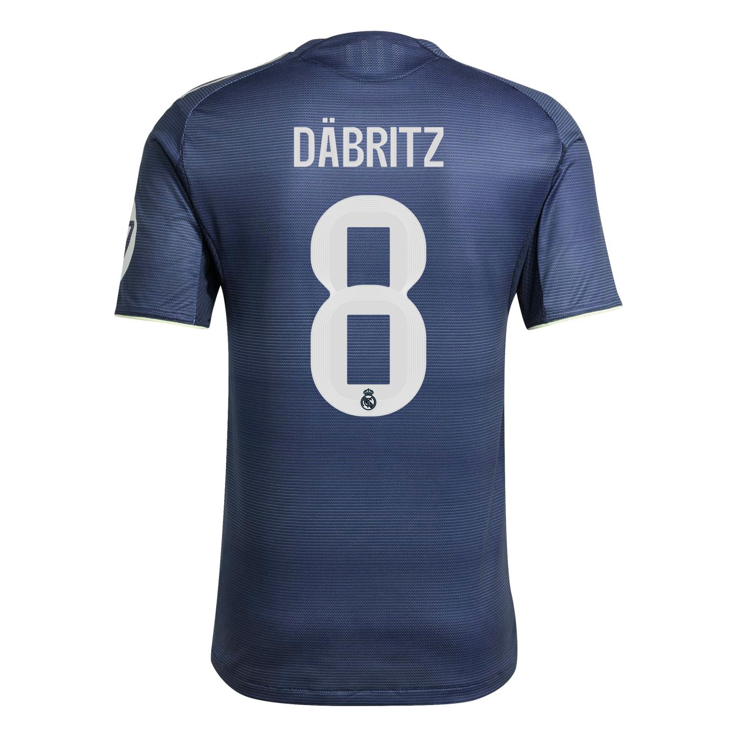 Mens Away Authentic Shirt 25/26 Navy