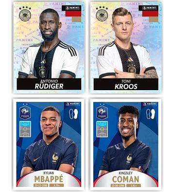 Panini Deutschland & die Besten aus Europa 2024 Stickers - Starter-Set + 2 Boxes