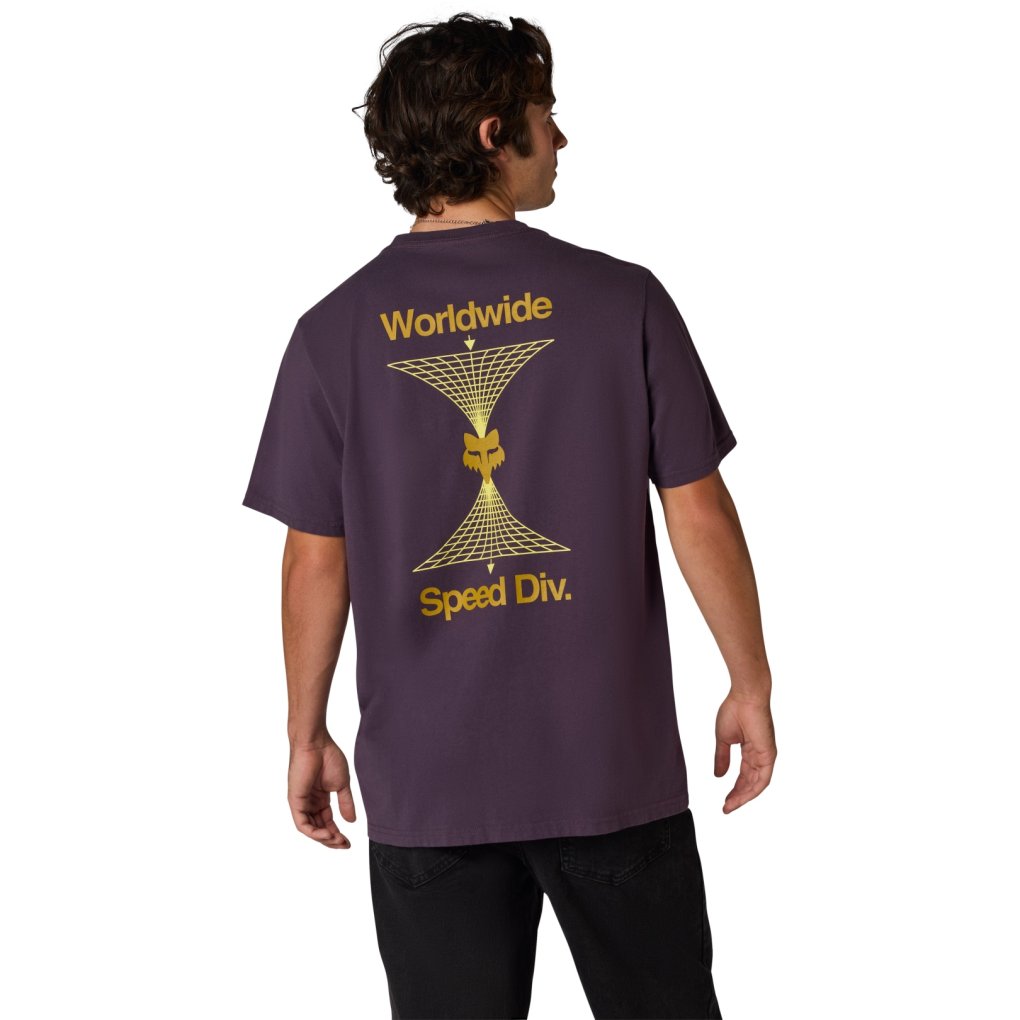 FOX Image Print 195 Original Shortsleeve Tee Men - plum perfect