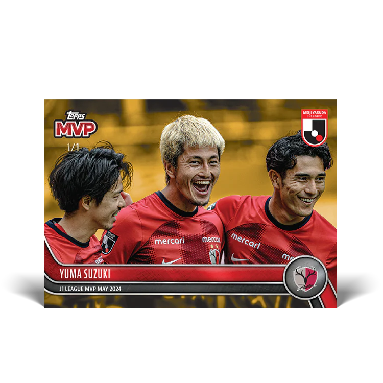 Yuma Suzuki - J1 League MVP - May 2024 - 2024 J-League® Topps Now® Card 13