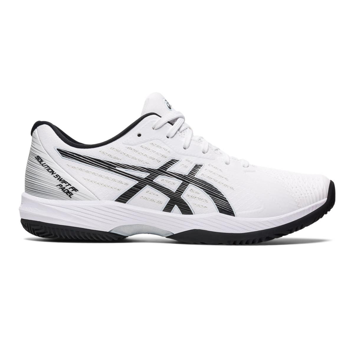 ASICS SOLUTION SWIFT FF PADEL WHITE BLACK 1041A314 100