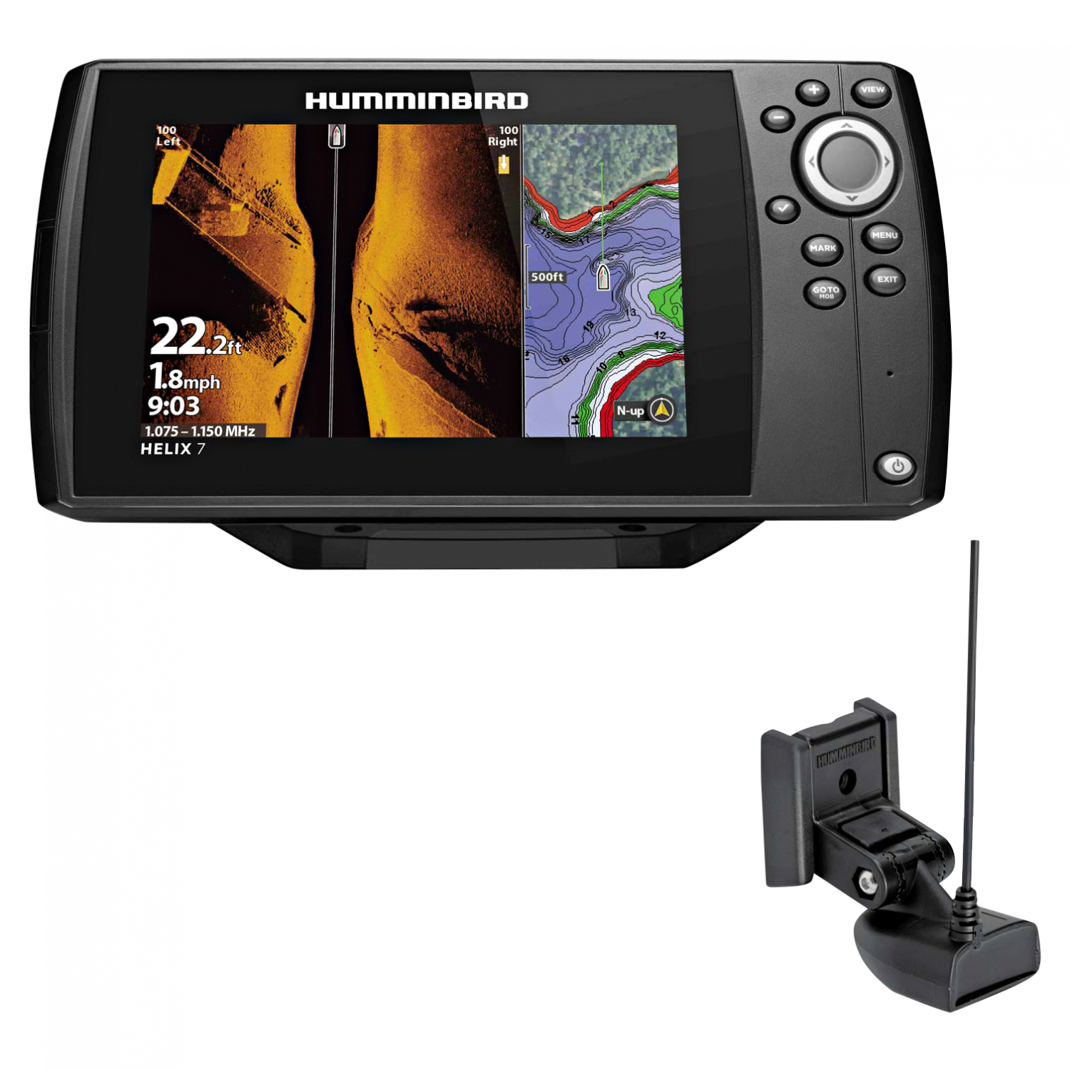 Humminbird Depth sounder Helix 7 Chirp GPS SI G4