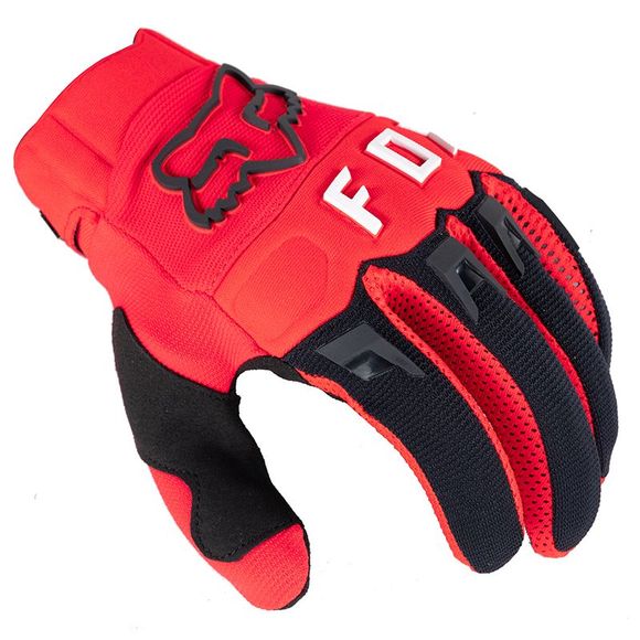 Fox DIRTPAW cross gloves - FLUO RED 2023 - RedRef: FX3381