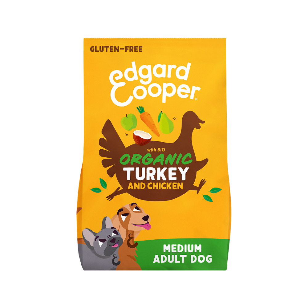 Edgard & Cooper Organic Adult - Turkey & Chicken - 7kg