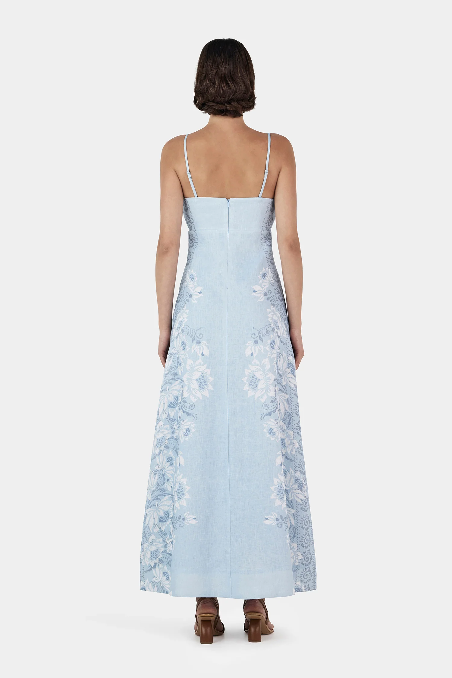 Alida Linen Maxi Dress Bells Beach