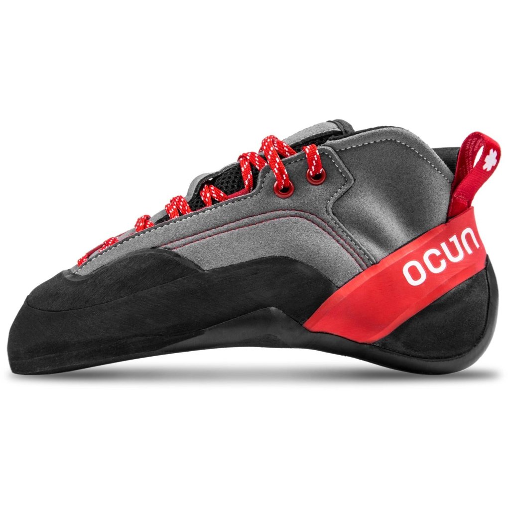 Ocún Jett Crack Climbing Shoes Men - grey/red